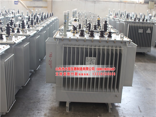 烟台SH15-1000KVA/10KV/0.4KV非晶合金变压器